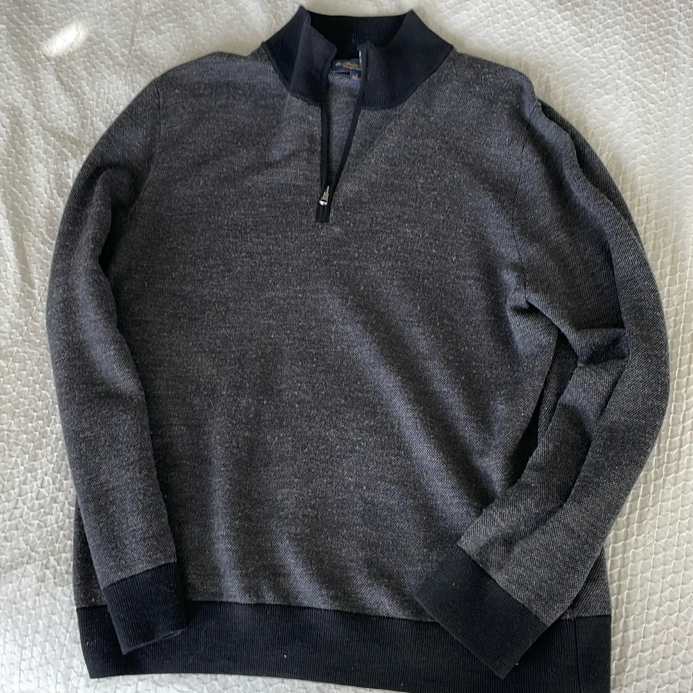 Brooks Brothers zippered sweater